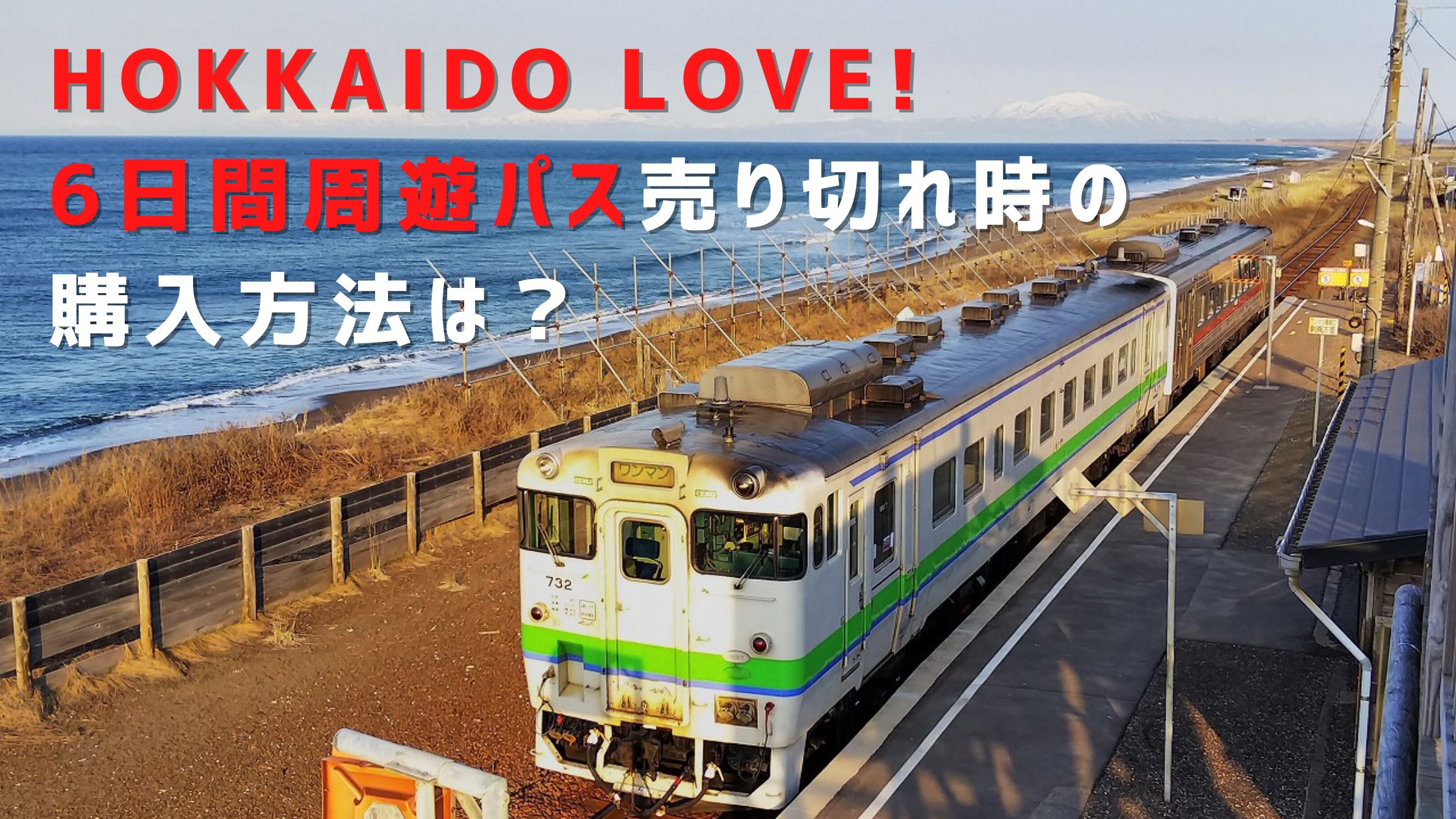 HOKKAIDO LOVE！6日間周遊パス JR北海道10/29〜11/1 - 乗車券/交通