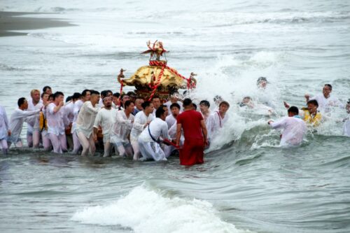 白糠厳島神社例大祭2025|海中神輿&大パレード・アクセス・見どころ完全ガイド
