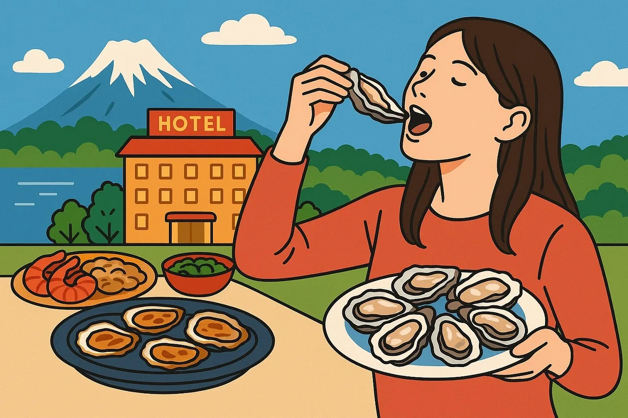 【北海道】道東・札幌圏で牡蠣が食べ放題・美味しいホテル＆宿５選【2025年版】